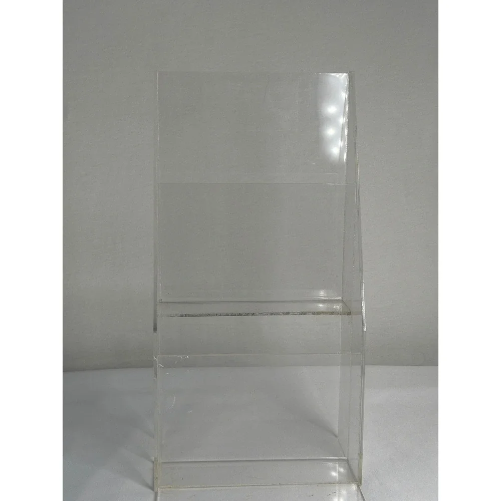 TIERED 2 Tier Display Stand Unisex OS Clear GOOD